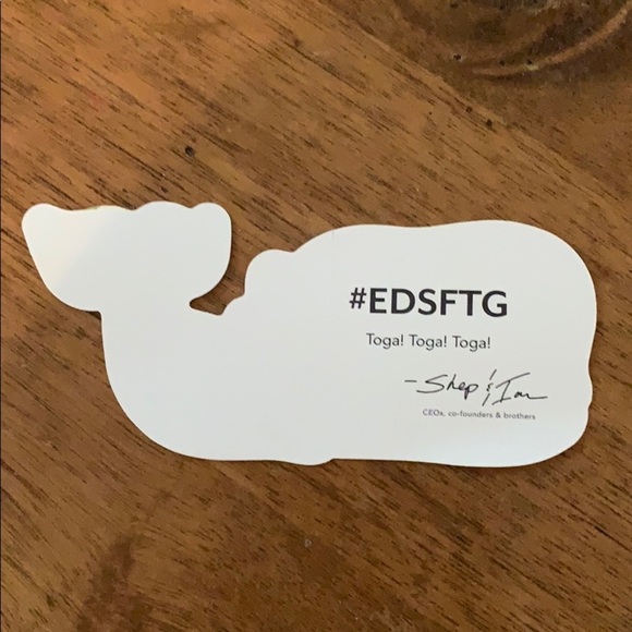 Authentic vineyard vines college yoga sticker - Picture 2 of 2